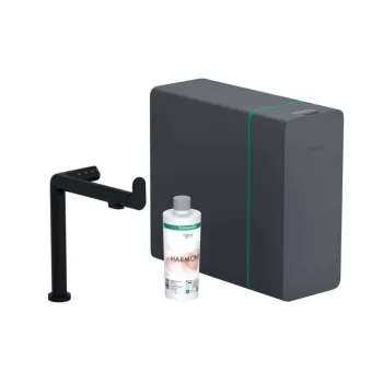 Vitruves maisītājs Hansgrohe Aqittura M91, SodaSystem, sBox, matēti melns 76837670