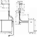 Vitruves maisītājs Hansgrohe Aqittura M91, SodaSystem, sBox, matēti melns 76837670