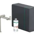 Vitruves maisītājs Hansgrohe Aqittura M91, SodaSystem, nerūsējošā tērauda imitācija 76837800