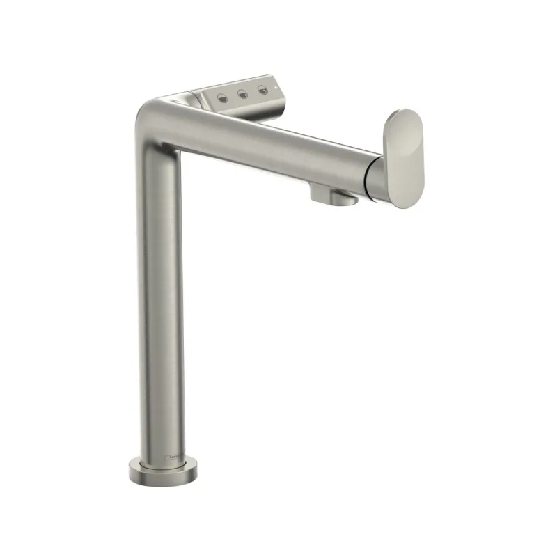 Vitruves maisītājs Hansgrohe Aqittura M91, SodaSystem, nerūsējošā tērauda imitācija 76837800
