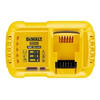 Akumulatoru lādētājs DeWALT 8A lādētājs 18/54 V akumulatoriem DCB118