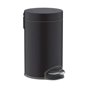 Atkritumu tvertne Hansgrohe AddStoris, 3 l, Soft Close vāks, matēti melna 41775670