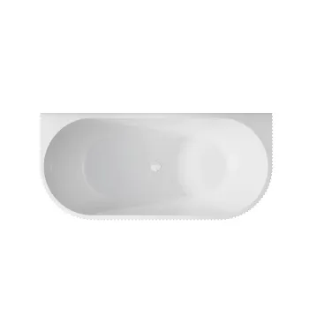 Brīvi stāvoša Vanna O'Design HARES 1700x800mm pie sienas H=550mm Akrila, Balta matēta