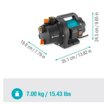 Dārza sūknis Gardena Basic 3000/4, 600 W, 970524801