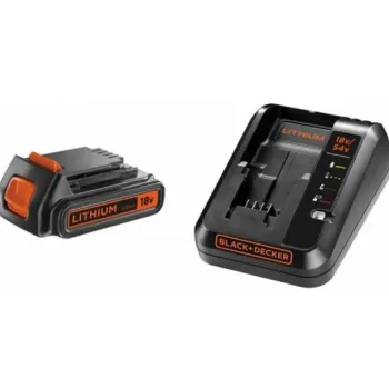 Lādētājs BLACK+DECKER 2A  1x akumulatora 18 V 2,0 Ah BDC2A20-QW