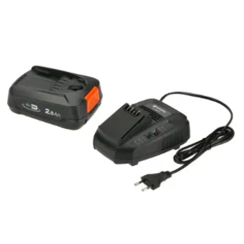Lādētājs Gardena - 4A P4A AL 1830 CV un 1x akumulatora PBA 18V/45 18V Li-Ion 2,5 Ah 970508701
