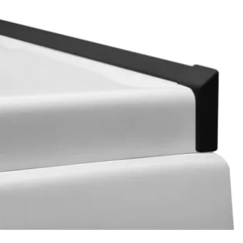 Vannas apdares lente Polysan 1950 mm, 2 gab, balta 91020