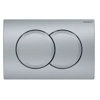 Tualetes poda komplekts Geberit Duofix rāmis ar podu Kielle Nefia Rimless, SoftClose vāku, Matētu Hroma pogu Delta01