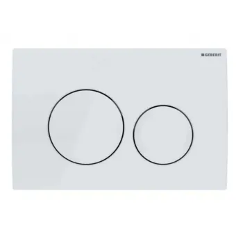 Tualetes poda komplekts Geberit Duofix rāmis ar podu Kielle Oudee Rimless, SoftClose vāku, Balta poga Delta20