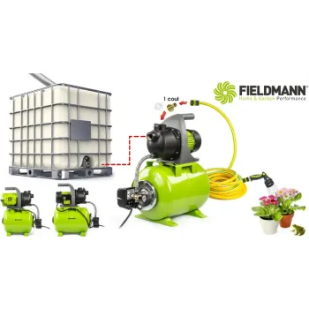 Ūdens sūknis ar hidroforu Fieldmann FVC 8510 EC  900W