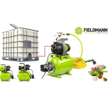 Ūdens sūknis ar hidroforu Fieldmann FVC 8550 EC  900W