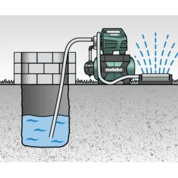 Ūdens sūknis ar hidroforu Metabo 1300W, 24L 600972000