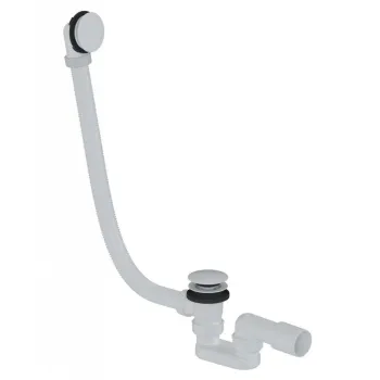 Vannas sifons Kielle Click-Clack , garums 1000 mm, matēti balts 116010111