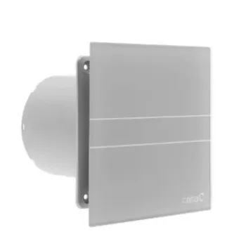 Ventilators Sapho Cata E-100 GST aksiāls ar taimeri, 8 W, 100 mm, sudrabs 00900500