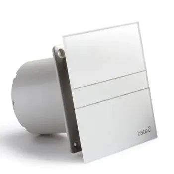 Ventilators Sapho Cata E aksiālais ar taimeri E-120 GT, 15 W, 120 mm, balts 00901100