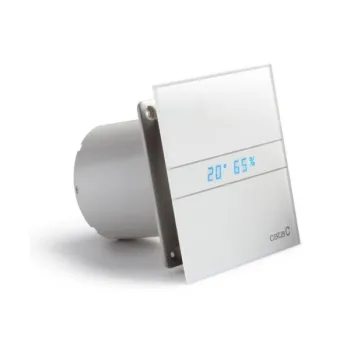 Ventilators Sapho Sapho Cata E  aksiālais  ar automātisko vadību E-100 GTH, 8 W, 100 mm, balts 00900200