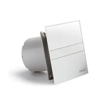 Ventilators Sapho Sapho Cata E aksiālais ar taimeri E-100 GT, 8 W, 100 mm, balts 00900100