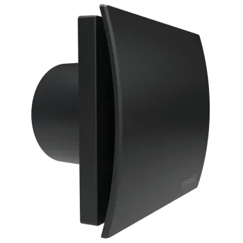 Ventilators Sapho SILENTIS UCT 10 ar taimeri, 8W, 100mm, melns 01222100