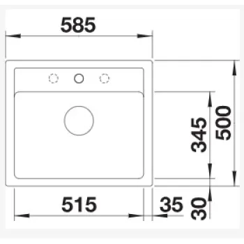 Virtuves izlietne BLANCO LEGRA 6 SILG Coffee O.ZUB O.AF SILGRANIT™ 523337