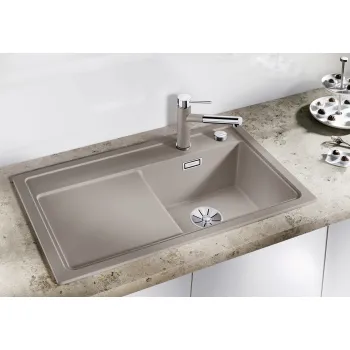 Virtuves Izlietne BLANCO ZENAR 45 S SILG RE PDUR Tartufo O.ZUB InFino M.AF  SILGRANIT™, PuraDur™, Tartufo 523796