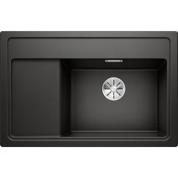 Virtuves Izlietne BLANCO ZENAR XL 6 S C RE SILG PDUR Black O.ZUB InFino M.AF Melna, SILGRANIT™ 526052