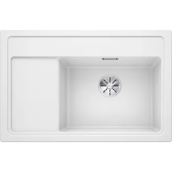 Virtuves Izlietne BLANCO ZENAR XL 6 S C RE SILG PDUR White O.ZUB InFino M.AF SILGRANIT™, PuraDur™, Balta 523778