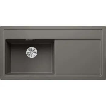 Virtuves Izlietne BLANCO ZENAR XL 6 S SILG LI Volcano grey O.ZUB InFino M.AF SILGRANIT™, PuraDur™, Vulkāna pelēks 527370