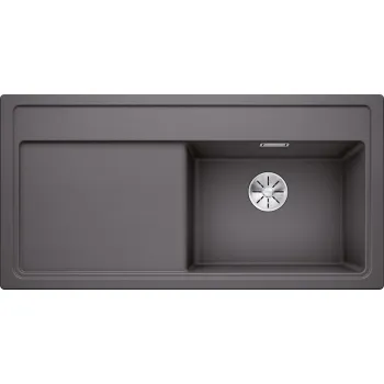 Virtuves Izlietne BLANCO ZENAR XL 6 S SILG RE PDUR Rock grey O.ZUB InFino M.AF SILGRANIT™, PuraDur™, Akmeņu pelēka 523965