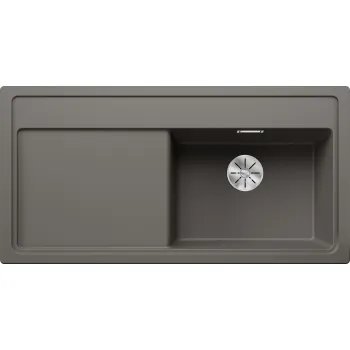 Virtuves Izlietne BLANCO ZENAR XL 6 S SILG RE Volcano grey O.ZUB InFino M.AF SILGRANIT™, PuraDur™, Vulkāna pelēks 527372