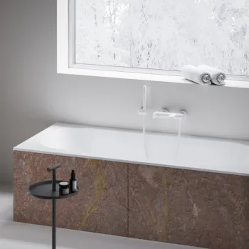 Vannas / Dušas maisītājs Ravak Eleganta EL 022.10WV Balts X070256