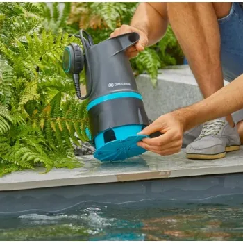 Iegremdējamais (Dernāžas) sūknis Gardena 10500 Basic, ar piederumiem, 400 W, 970573701