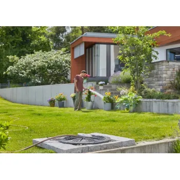 Iegremdējamais (Dernāžas) sūknis Gardena Micro-Drip-System 550W, Nerūsējošs tērauds 970443001