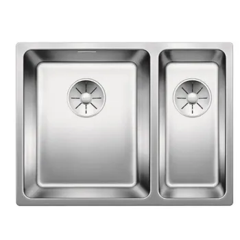 Virtuves izlietne Blanco Andano 340/180, 59x44 cm, nerūsējošais tērauds 522975