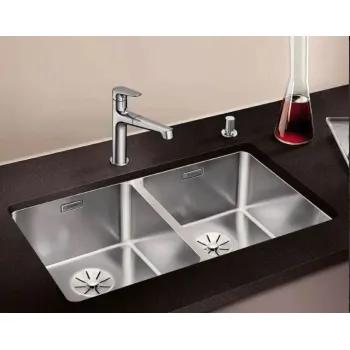 Virtuves izlietne Blanco Andano 340/340, 75x44 cm, nerūsējošais tērauds 522983