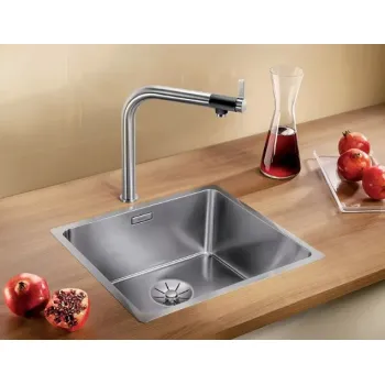 Virtuves izlietne Blanco Andano 450, 49x44 cm, nerūsējošais tērauds 522961