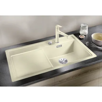 Virtuves izlietne Blanco Zenar 5 Silgranīta, 92x51 cm, InFino, balta 523938
