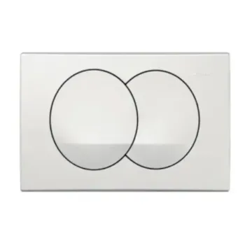 Tualetes poda komplekts Geberit Duofix ar podu Kielle Gaia Rimless un SoftClose vāku, Delta poga, Balta 11CA3143B