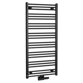 Dvieļu žāvētājs / Radiators Bruckner Albrecht 60x125cm, 611 W, melns 600.117.6