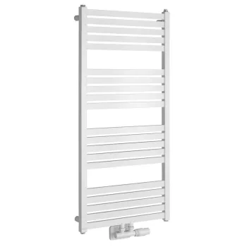 Dvieļu žāvētājs / Radiators Bruckner Grunt 105x50cm, centrālais pieslēgums, balts 600.121.4