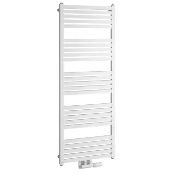 Dvieļu žāvētājs / Radiators Bruckner Grunt 133x50cm, centrālais pieslēgums, balts 600.122.4