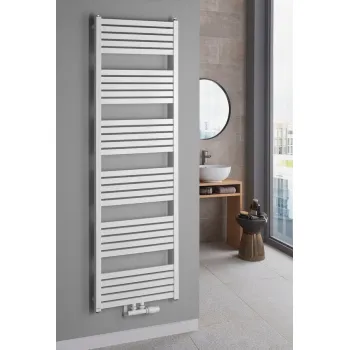 Dvieļu žāvētājs / Radiators Bruckner Grunt 161x50cm, centrālais pieslēgums, balts 600.123.4