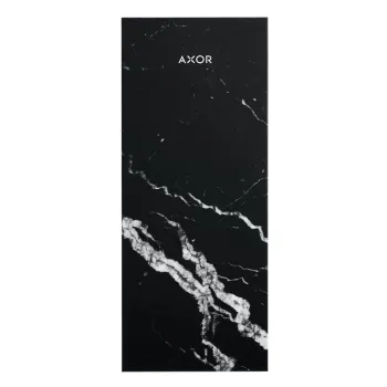 Nosegplāksne maisītājam Axor 200 mm, melns marmors 47913000