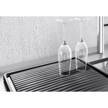 Pilienu savākšanas paplāte Blanco, melna 230734