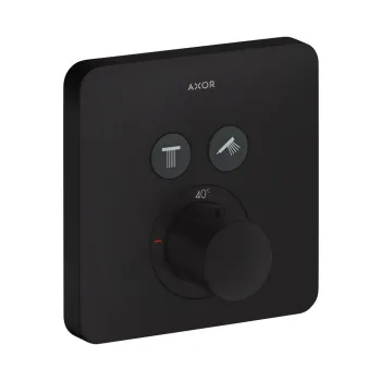 Vannas / Dušas maisītājs Axor ShowerSelect iebūvējams ar termostatu, matēti melns 36707670