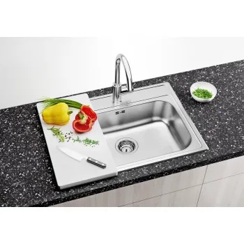 Virtuves izlietne Blanco Dana, 61x50 cm, nerūsējošais tērauds 525323
