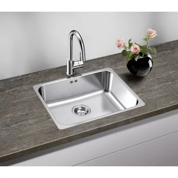 Virtuves izlietne Blanco Supra 500, 54x44 cm, pulēts nerūsējošais tērauds 526351