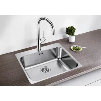 Virtuves izlietne Blanco Supra 500, 54x50 cm, pulēts nerūsējošais tērauds 526354