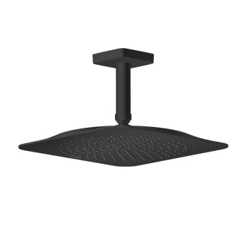 Dušas galva Axor Citterio C  27x27 cm, EcoSmart, matēti melna 28793670