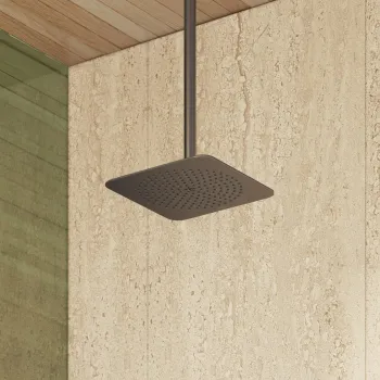 Dušas galva Axor Citterio C 27x27 cm, pulēts melns hroms 28792340