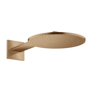 Dušas galva Axor ShowerSolutions, diametrs 30 cm, pulēta bronza 35300140